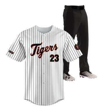 Full-Button Jersey & Pants Baseball Package